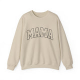 Mama Sweatshirt, Mothers Day Gift, Cool Mom, First Mothers Day Gift, Mom Life Sweatshirt, New Mom Gift, Varsity Letters, Trendy Mom Tee
