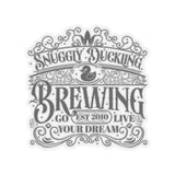 Snuggly Duck Stickers, Duckling Sticker, Brewing Tangled, Disney Family Sticker, Tangled Movie Gift, Rapunzel Tangled Waterproof Sticker Vinyl Decal