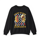 Funny Oktoberfest Sweatshirt, Wurst Behavior Schnitzel Faced Sweater, Group Drinking Shirts, Oktoberfest Shirts