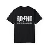 ADHD Shirts, Mental Health T-Shirt, Funny Saying Graphic Tees, ADHD Awareness Tshirt, Gifts for Friend, Highway To Hey Look a Squirrel Shirt
