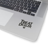 Treat Dealer Sticker, Dog Lover Gift, Cute Paw Puppies, Fur Parent Waterproof Kiss-Cut Vinyl Stickers