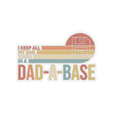 Keep Dad Jokes In Dad A Base Sticker, Dad Jokes Sticker, Funny Dad Sticker, Database Sticker