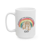 Never Forget The Difference You Make Coffee Mug, Custom Labor and Delivery Mug, Pediatric Nurse Week Gift, Midwife Nurse Appreciation Gift, Mom Gift