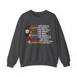 Dream Like Martin Sweatshirt, Black History Month Sweatshirt, Black Lives Matter, African American Shirt, Equality Sweater, BLM Shirt Gift