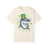 Funny Shark St Patricks Day Shirt, Irish Shark With Hat T-Shirt, Gift for St. Patrick's Day, Shamrock Shirt, Cute Patricks Day Shirt, Funny Irish tee