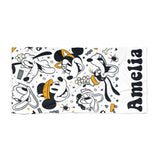 Personalized Disney Beach Towel, Personalized Mickey and Friends Disney Cruise Beach Towel, Disney Family Cruise Trip Bath Pool Summer Trip, Disney Wish Dream Magic Fantasy