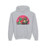 Boys Valentine Dinosaur Hoodie