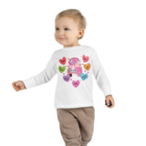 Candy Hearts Valentines Toddler Long Sleeve