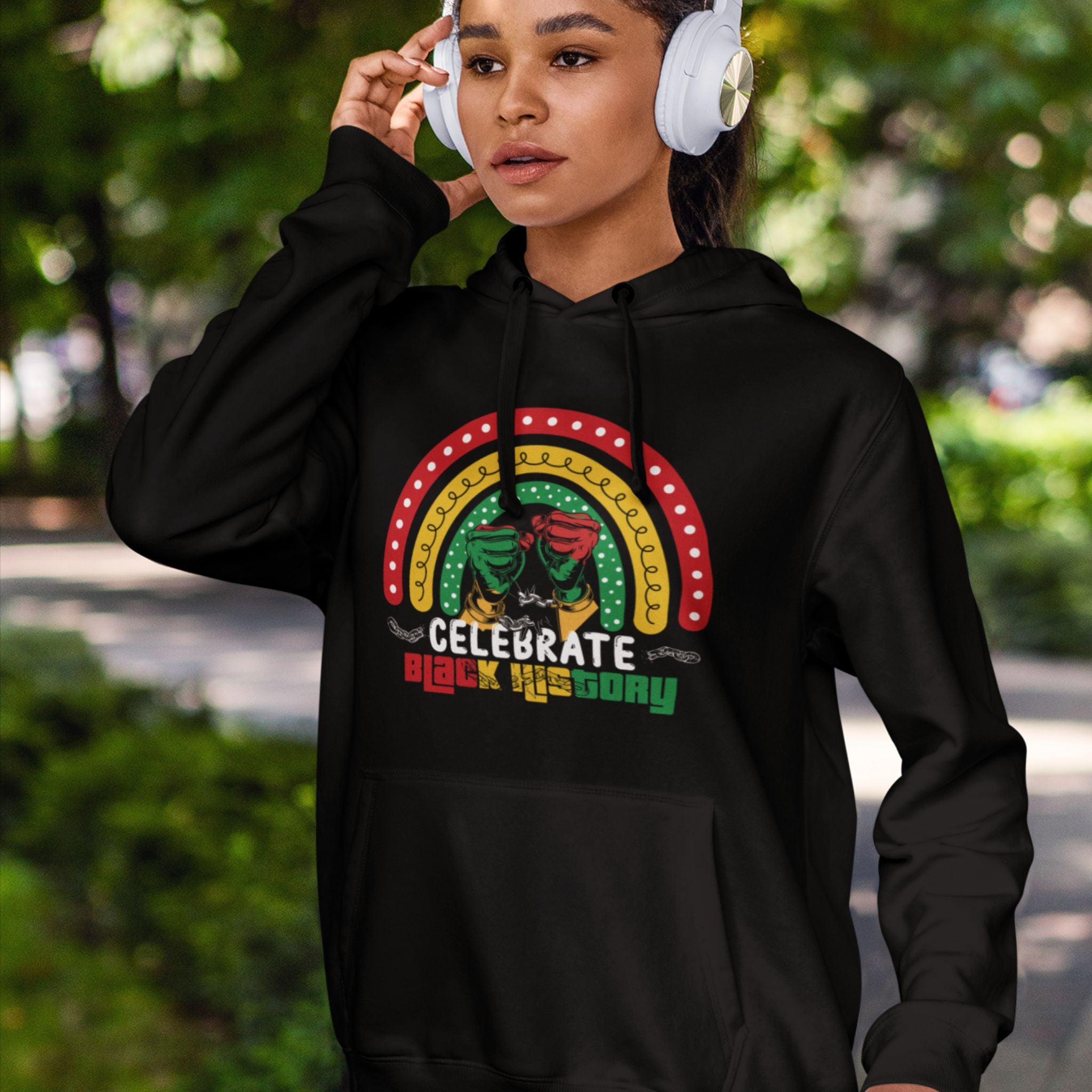 Celebrate Black History Month Hoodie