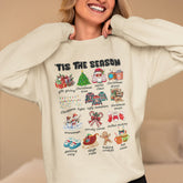 Tis the Season Christmas Sweatshirt, Christmas Tis The Season Shirt, Merry Christmas Shirt, Christmas Sweatshirt For Women, Cute Winter Top