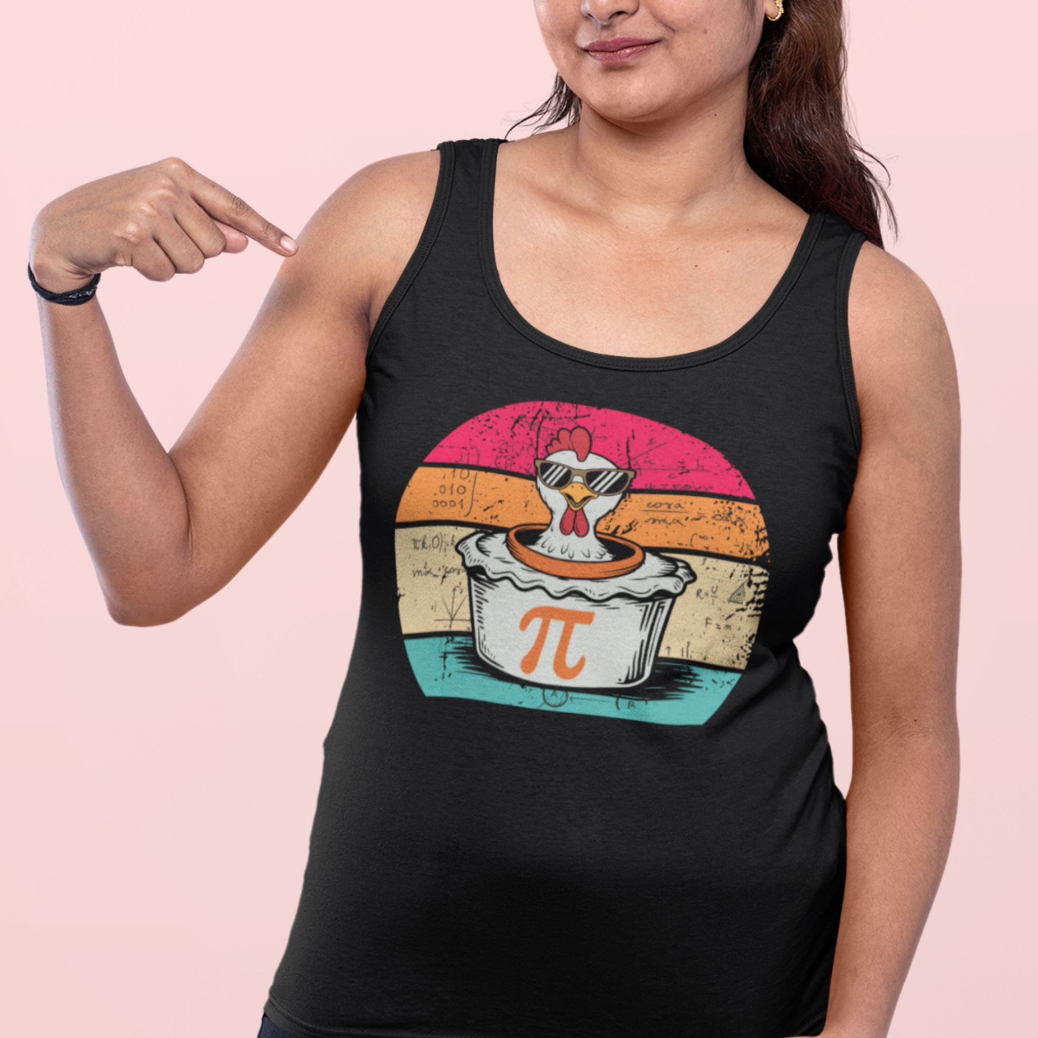 Chicken Pot Pi Tank Top