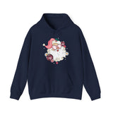 Christmas Pink Santa Hoodie