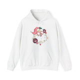Christmas Santa Pink Hoodie