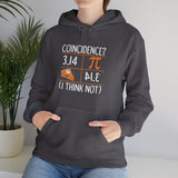 Coincidence 3.14 Pie I Think Not Hoodie