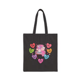 Conversation Hearts Car Tote Bag