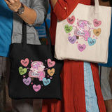 Conversation Hearts Tote Bag