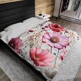 Cosmos Mosaic Plush Velveteen Blanket