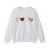 Couple Gift Hearts Sweatshirt