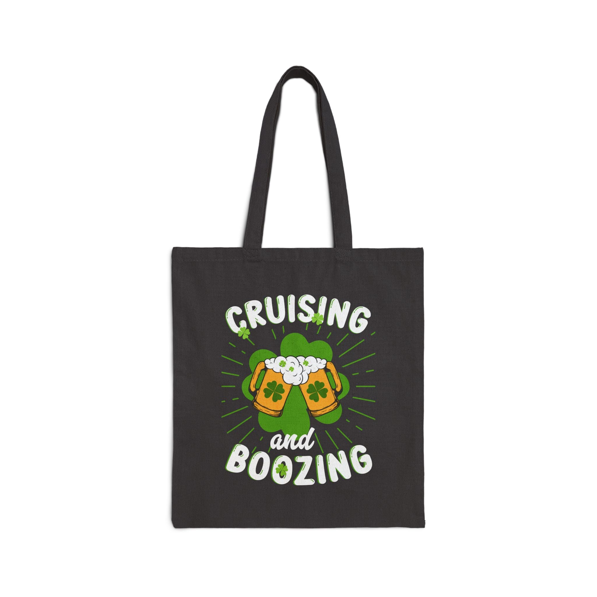 Cruising and Boozing Cotton Canvas Tote Bag