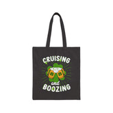 Cruising and Boozing Cotton Canvas Tote Bag