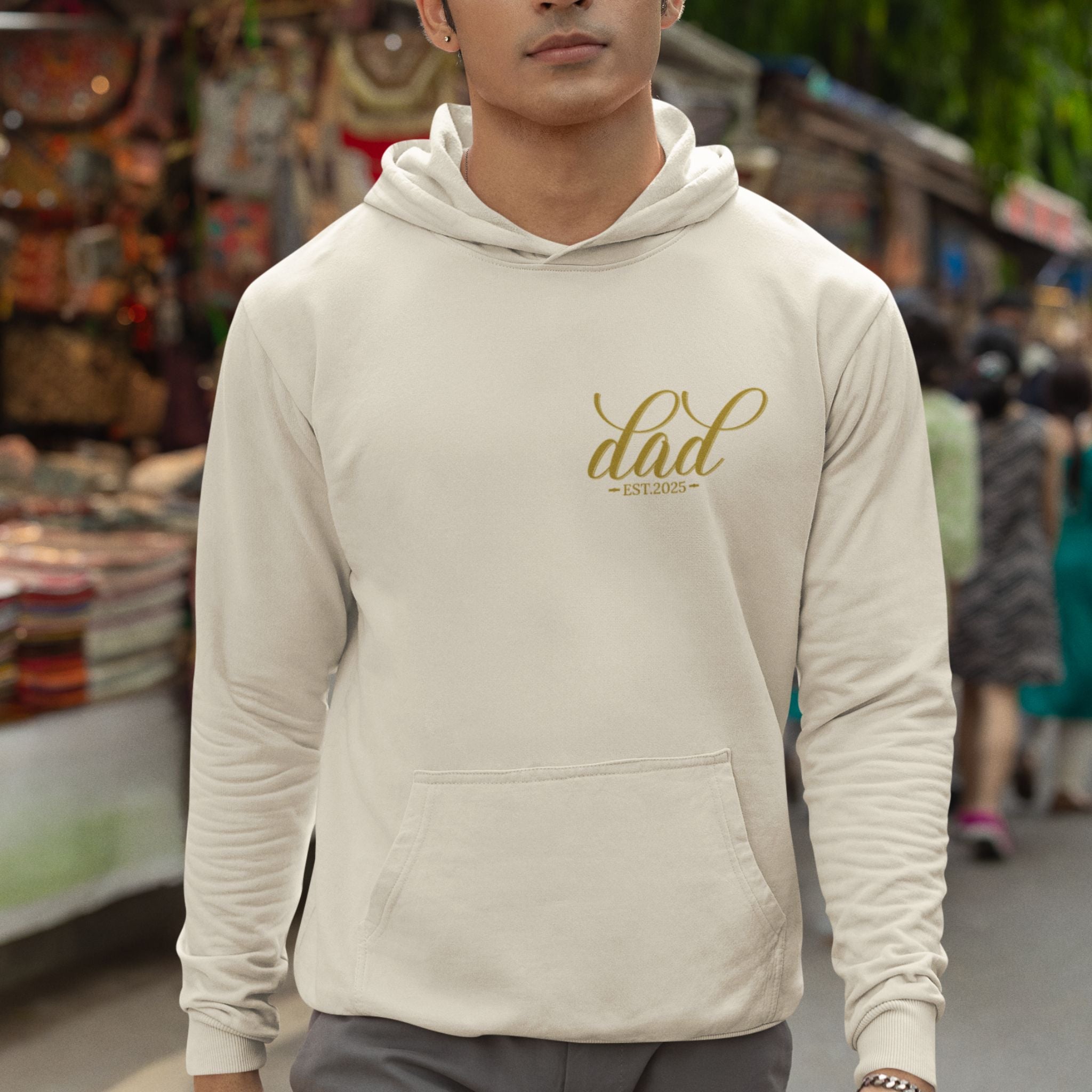 Custom Dad Est Hoodie