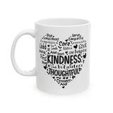 Cute Heart Be Kind Valentine Graphic Mug