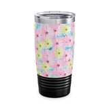 Daisy Flower Print Tumbler Bottle