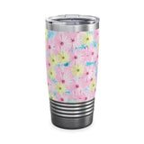 Daisy Flower Print Tumbler