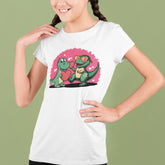 Dinosaur Valentine Kids Shirt