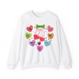 Disney Mickey And Friends Hearts Sweatshirt