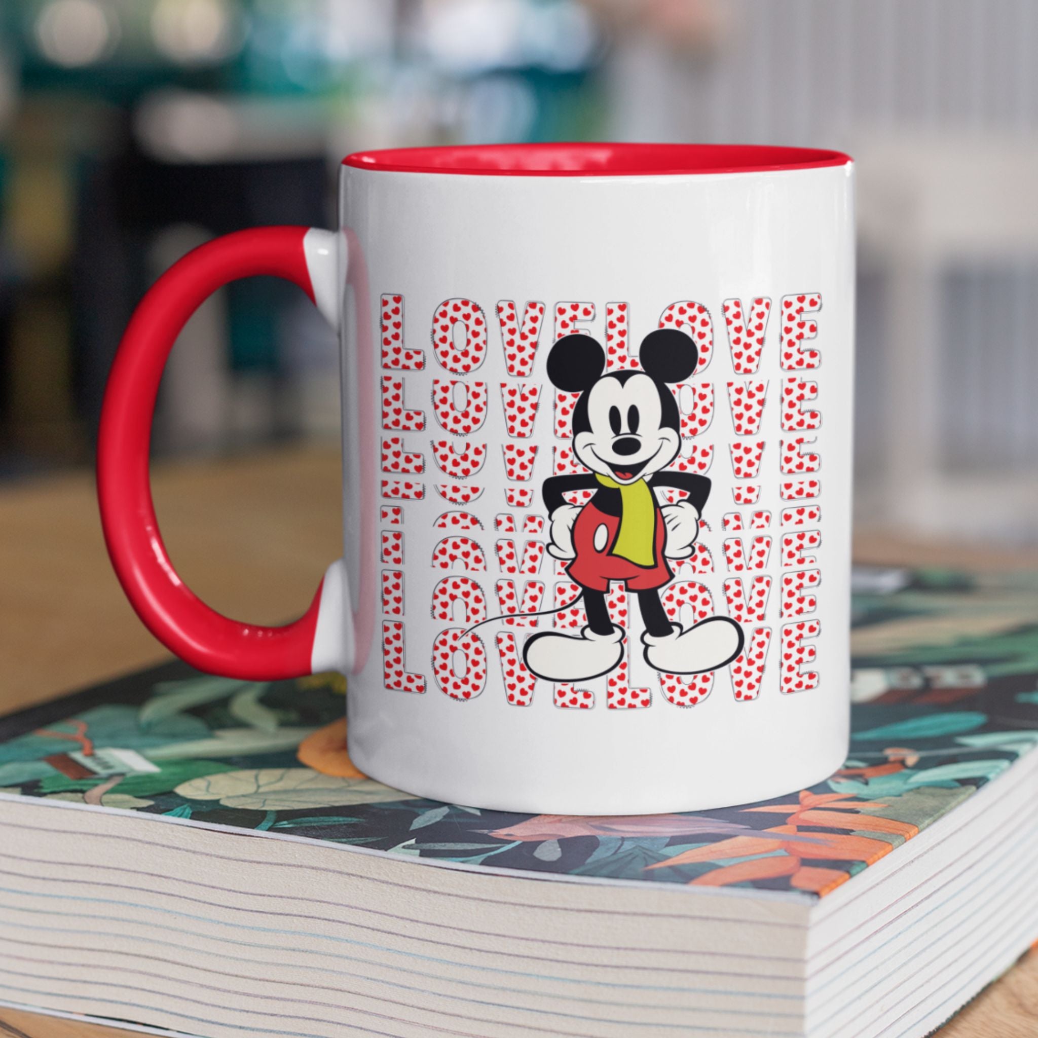 Disney Mickey Mouse Love Coffee Mug