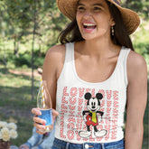 Disney Mickey Mouse Love Tank Top