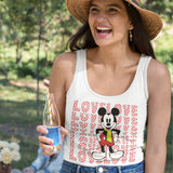 Disney Mickey Mouse Love Tank Top
