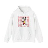 Disney Mickey Mouse Valentine Love Hoodie