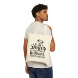 Dogs Make Me Happy Tote Bag