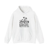 Dogs Make me Happy Humans Make my head Hurt Hoodie