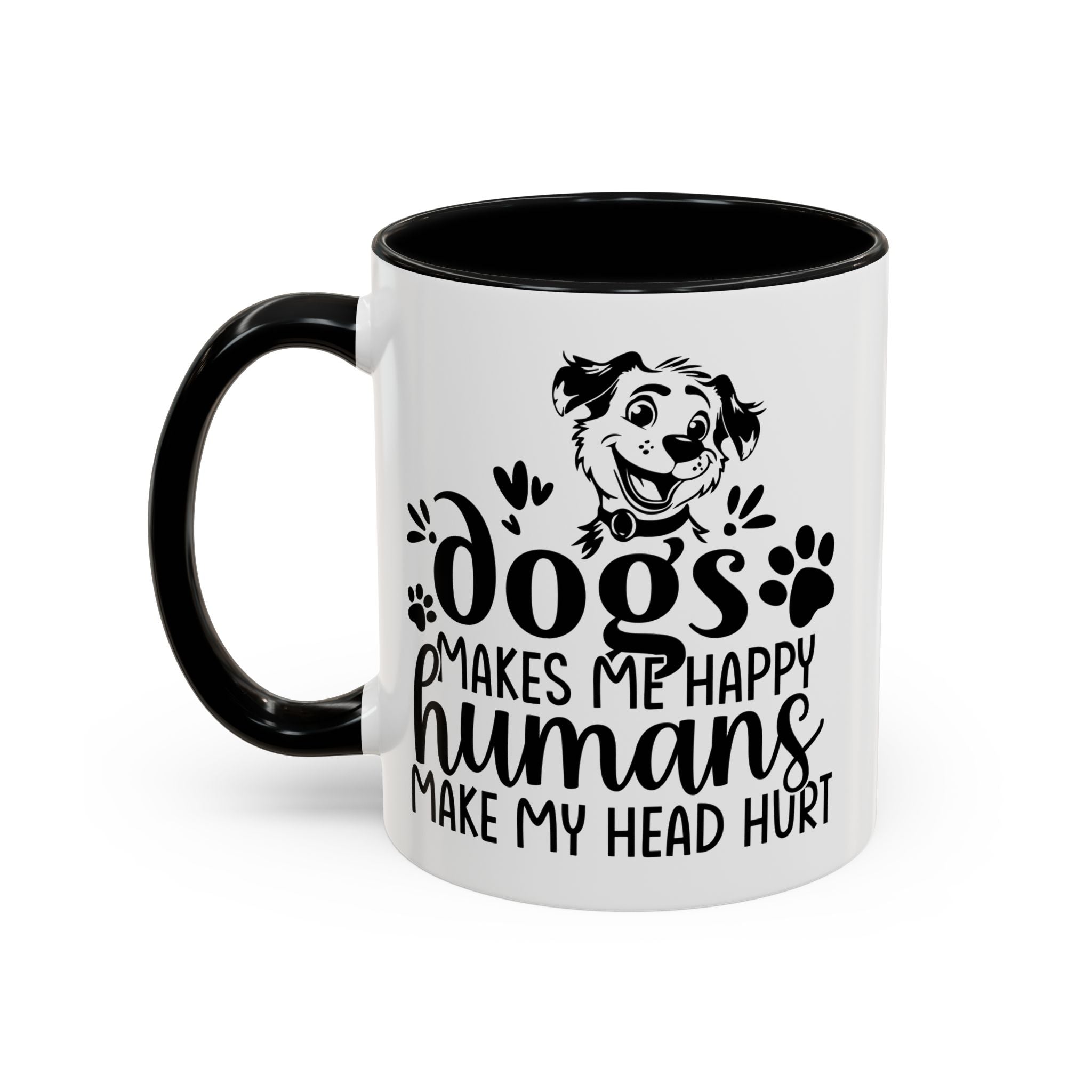 Dogs Makes Me Happy Mug