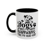 Dogs Makes Me Happy Mug