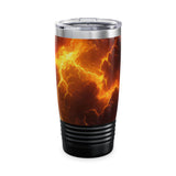 Electrifying Lightning Bolt Print Tumbler