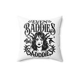 Even Baddies Get Saddies Pillow Cover
