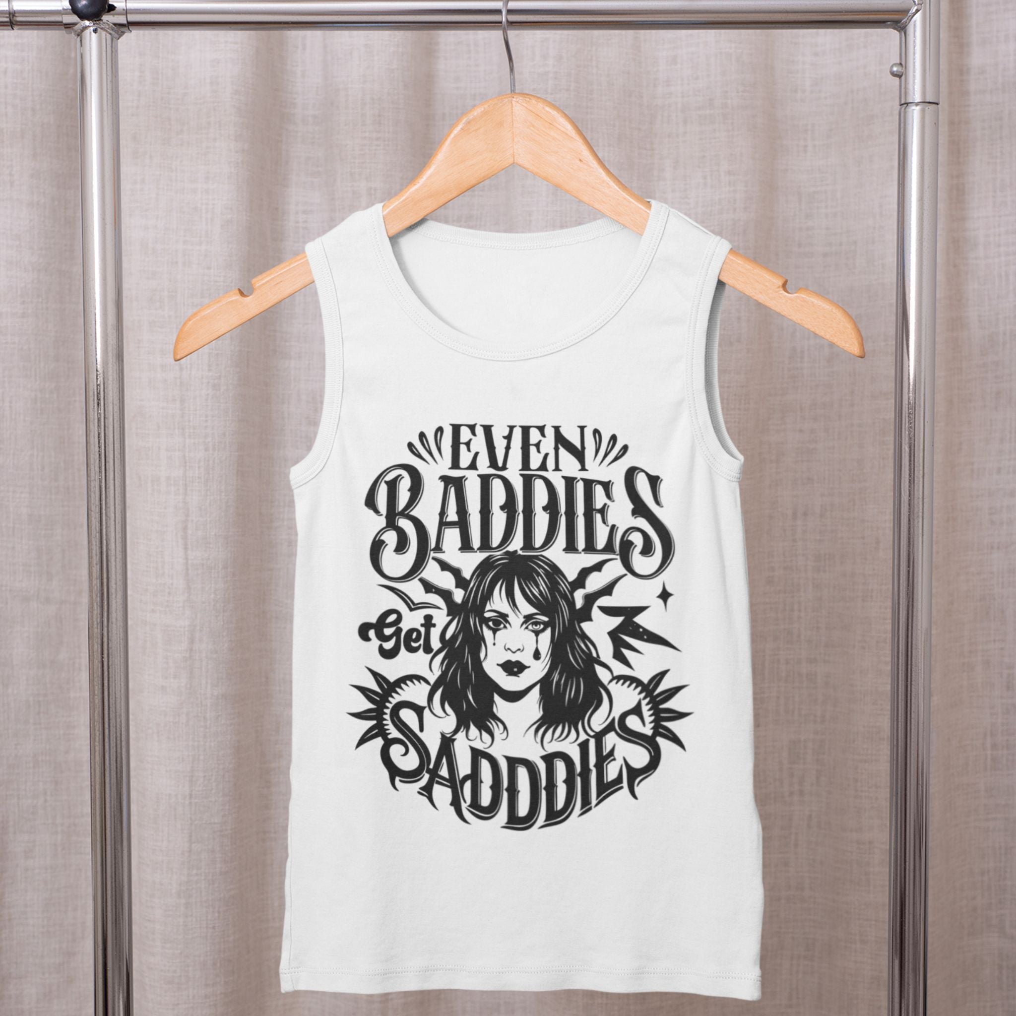 Even Baddies Get Saddies Tank Top