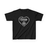 Family Will Always Be Connected By Heart Kids Tshirt