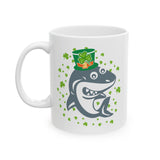 Funny Irish Shark coffee Mug
