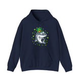 Funny Shamrock Shark Hoodie