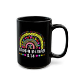 Happy Pi Day Rainbow Coffee Cup