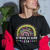 Happy Pi Day Rainbow Shirt