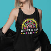 Happy Pi Day Rainbow Tank Top