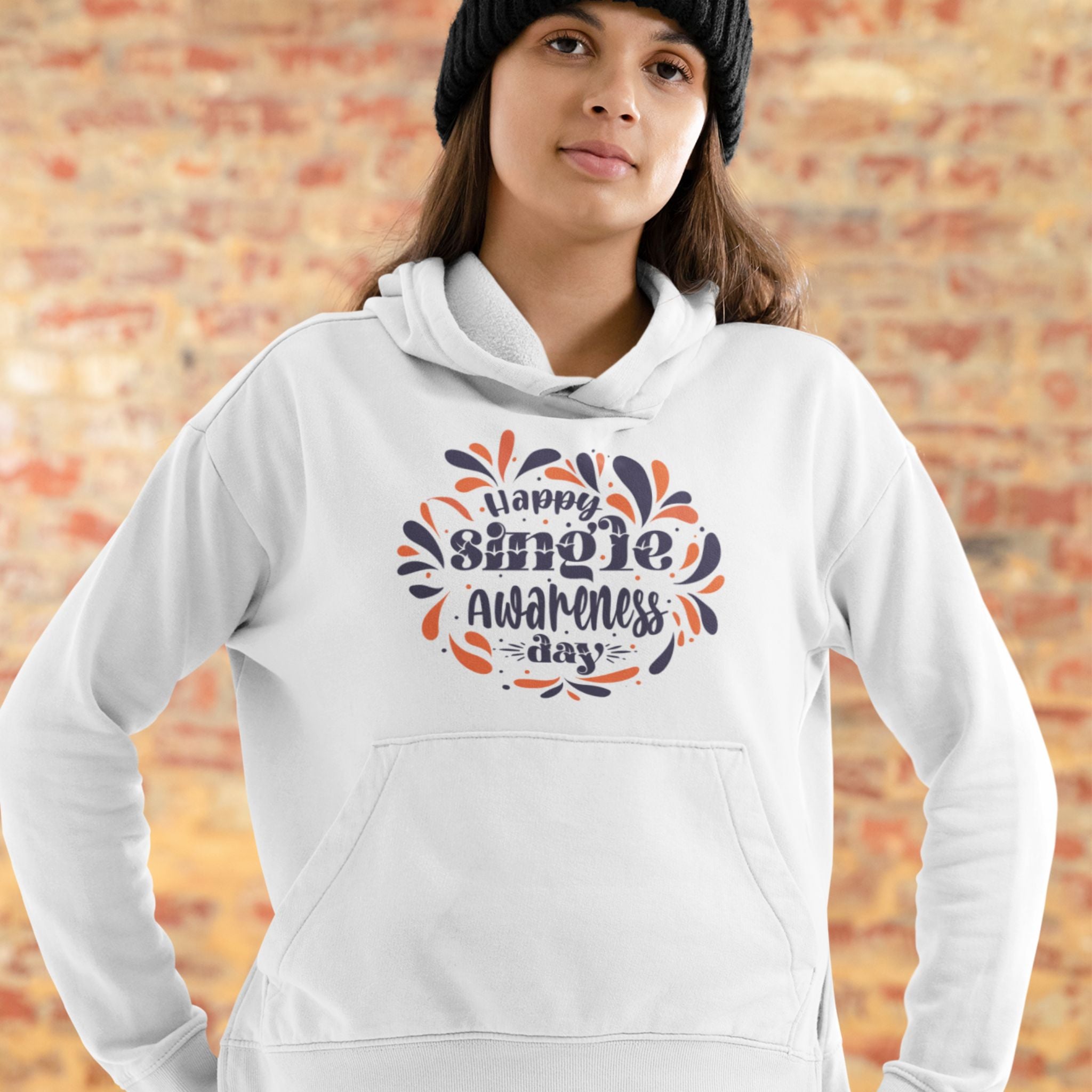 Happy Single Awareness Day Hoodie