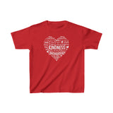 Heart Be Kind Graphic Kids Shirt