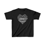Heart Be Kind Graphic Kids T-Shirt
